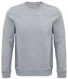 03574 Unisex Comet Organic Sweatshirt Grey Marl colour image